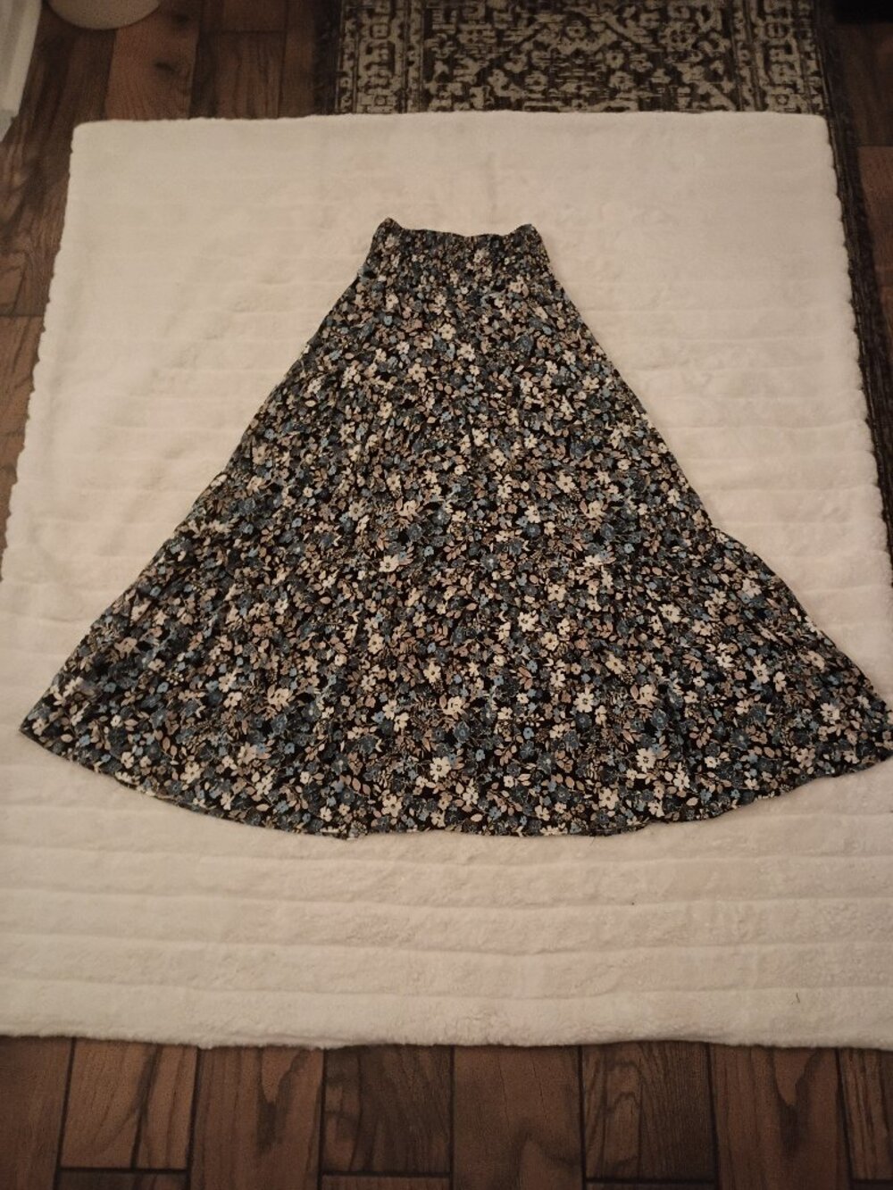 By Design Floral Maxi Skirt